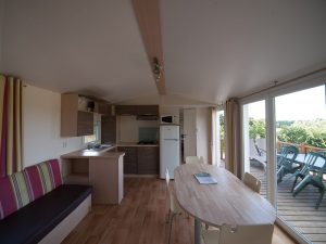 Mobil-home 6-8 personnes terrasse ouverte